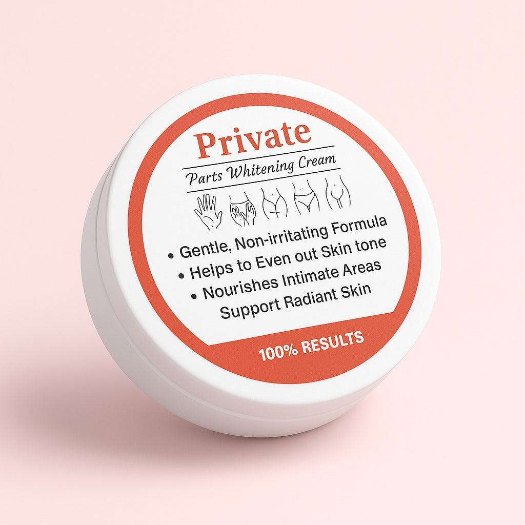 Private parts whitening cream